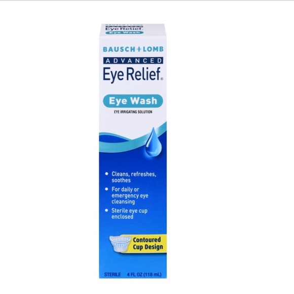 Bausch + Lomb Advanced Eye Relief Eye Wash 4 oz - Picture 1 of 12